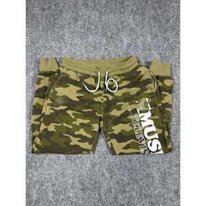 MTV Sweatpants Womens Small Camouflage Joggers MusicTelevision